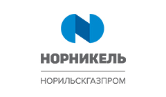 Логотип компании Норникель НорильскГазпром